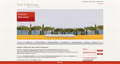 Desktop Screenshot of maremma-toskana.de